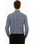 Erkek Lacivert Slim Fit Uzun Kollu Gömlek 50227308-VR033 3