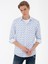 Erkek Lacivert Slim Fit Uzun Kollu Gömlek 50233196-VR033 2