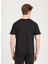 Bisiklet Yaka Siyah Erkek T-Shirt L241576001 Bisiklet Yaka T-Shirt 5