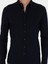 Erkek Lacivert Slim Fit Pamuk Karışımlı Gömlek 50287865-VR033 6