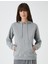 Basic Kapüşonlu Sweatshirt Kanguru Cepli 3