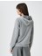 Basic Kapüşonlu Sweatshirt Kanguru Cepli 4