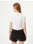 Crop Polo Tişört Kısa Kollu Slim Fit 4