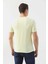 Slim Fit Sarı Düz T-Shirt 2EC148551753M 4