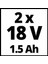 Tc-Cd 18-2 Li (2x1,5 Ah), Akülü Vidalama 5