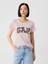 Kadın Pembe Gap Logo T-Shirt 1