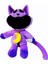 25CM Gülümseyen Critters Oyuncak Peluş Mor Gelincik (Yurt Dışından) 3