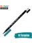 Artist Brush Pen 1800 Çift Taraflı Firça Uçlu Kalem 14 Turquoise 2