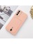 Samsung Galaxy S23 Uyumlu Kılıf Zebana Kartlıklı Sweet Yumuşak Silikon Kılıf Rose Gold 1