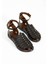 Tokalı Düz Taban Bodrum Kadın Sandalet 51-172-23 3
