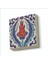 Iznik Çini - Lale Baskılı Doğaltaş MAGNETKD-034BUZDOLABI Süsü 1