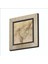 Baş Etüdü Leonardo Da Vinci Baskılı Mdf MAGNETKRG-139BUZDOLABI Süsü 1
