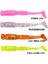 Rock Tail 4cm Kokulu Silikon Yem (12 Adet) 4