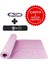 Ekstra Konforlu Yoga Matı - 8mm Kalınlık, Ekolojik Tpe Pilates Egzersiz Minderi Pembe 1
