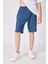 Erkek Dokulu Oversize Bermuda 1