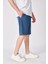 Erkek Dokulu Oversize Bermuda 3