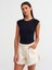 30811 Bisiklet Yaka T-Shirt-Siyah 4