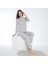 840.640 Kadın Kışlık Uzun Kol Nakışlı Fitilli Pijama Takım 2