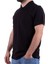 2277CC Siyah Polo Yaka Erkek T-Shirt 3