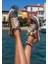 Kadın Vegan Deri Çok Renkli Sneakers - Painting in Harmony Tasarım 1
