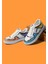 Kadın Vegan Deri Beyaz Sneakers - Dogo Sketch Tasarım 3