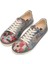 Kadın Vegan Deri Çok Renkli Sneakers - Mini Mosaic Tasarım 2