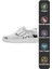 Kadın Vegan Deri Beyaz Sneakers - Black Cats Only Tasarım 5