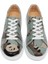 Kadın Vegan Deri Mavi Günlük Sneakers - Panda Hug Tasarım 4