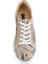 Kadın Vegan Deri Bej Sneakers - Paperflower Tasarım 6