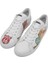 Erkek Vegan Deri Beyaz Sneakers - Route 66 Tasarım 1