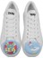 Kadın Vegan Deri Beyaz Sneakers - You, Me and the Sea Tasarım 4