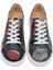 Kadın Vegan Deri Lacivert Günlük Sneakers - Bear With A Balloon Tasarım 3