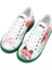 Kadın Vegan Deri Beyaz Sneakers - Red Fox Tasarım 2