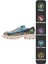 Kadın Vegan Mavi Loafer - Sea Sparkles Tasarım 5