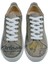 Kadın Vegan Deri Bej Sneakers - Artisan Tasarım 2