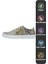 Kadın Vegan Deri Bej Sneakers - Artisan Tasarım 7