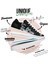 Kadın Vegan Deri Siyah Sneakers - Warner Bros What's Up Doc? Bugs Bunny Tasarım 6