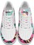 Kadın Vegan Deri Beyaz Sneakers - Pop the Art Tasarım 5