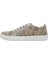 Kadın Vegan Deri Gri Sneakers - Astronomy Map Tasarım 2