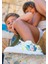 Unisex Çocuk Vegan Deri Beyaz Sneakers - To the Beach Tasarım 3