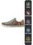 Kadın Vegan Deri Turkuaz Sneakers - Love Tasarım 6