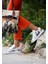 Kadın Vegan Deri Beyaz Sneakers - Sunset Animals Tasarım 2