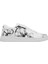 Kadın Vegan Deri Beyaz Sneakers - Sunset Animals Tasarım 7