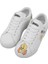 Unisex Çocuk Vegan Deri Beyaz Sneakers - Warner Bros Best of Tweety and Sylvester Tasarım 1