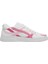 Kadın Vegan Deri Beyaz Sneakers - Pink Paradise Tasarım 6