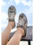 Kadın Vegan Deri Çok Renkli Sneakers - Le Parisien Tasarım 1