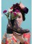 Kadın Vegan Deri Çok Renkli Bilekte Bot - Beauty In The Broken Frida Kahlo Tasarım 2