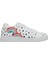 Kadın Vegan Deri Beyaz Günlük Sneakers - More Self Love Tasarım 7