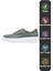 Kadın Vegan Deri Mavi Günlük Sneakers - Lemur Tasarım 5