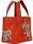 Kadın Vegan Turuncu Medium Tote Bag - Warner Bros Tom & Jerry Tasarım 7